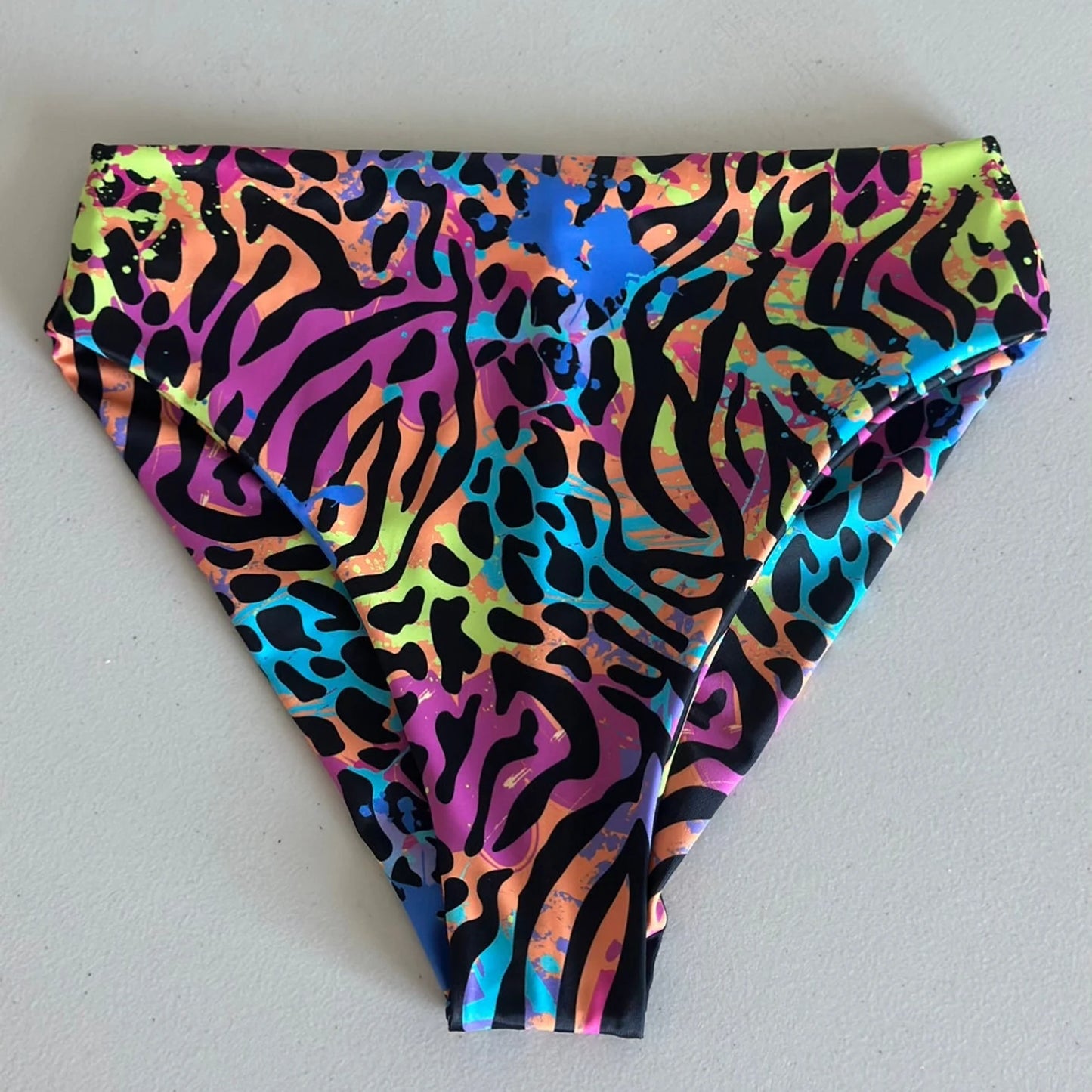 Bea Bottom - High Leg Cheeky Bikini Bottom | RTW