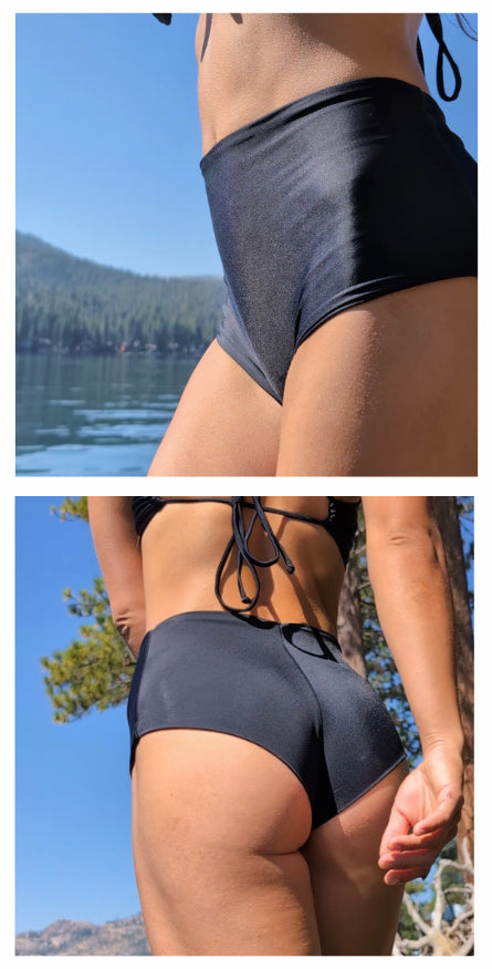 Kai Bottom - High Waisted Cheeky Bikini Bottom