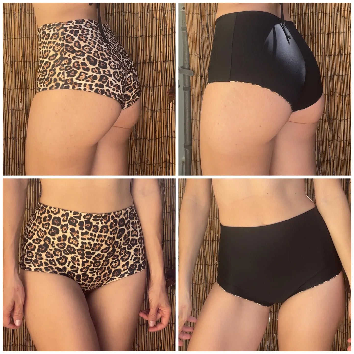 Kai Bottom - High Waisted Cheeky Bikini Bottom